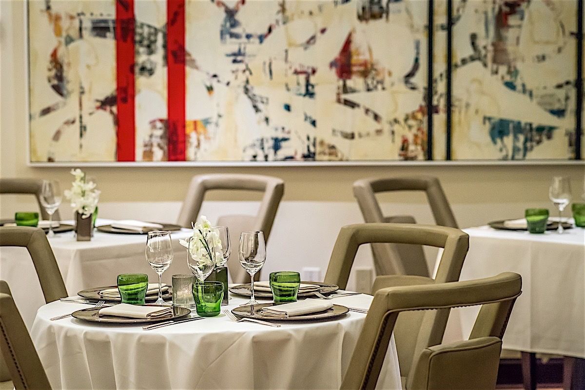 Fine dining in Dining Room at Brazilian Court